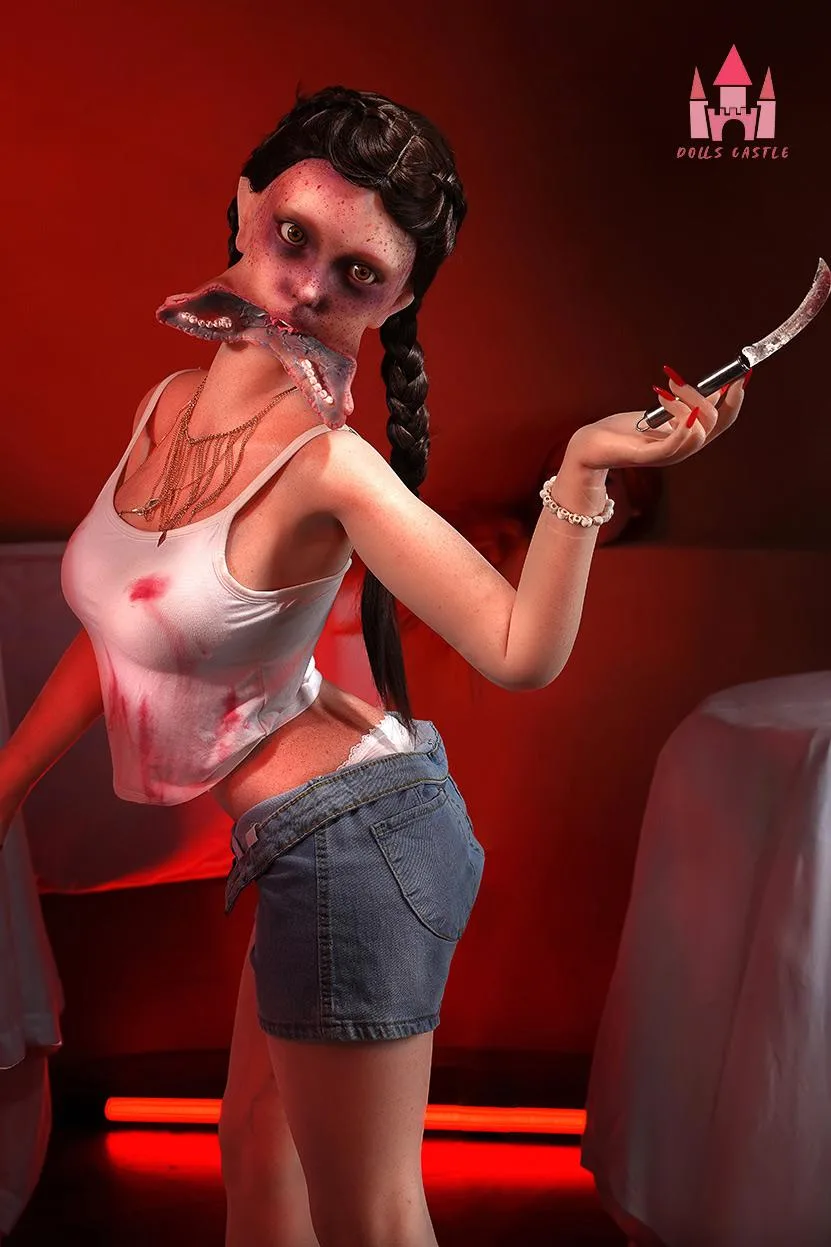 Fantasy silicone sex doll | zombie sex doll view 4
