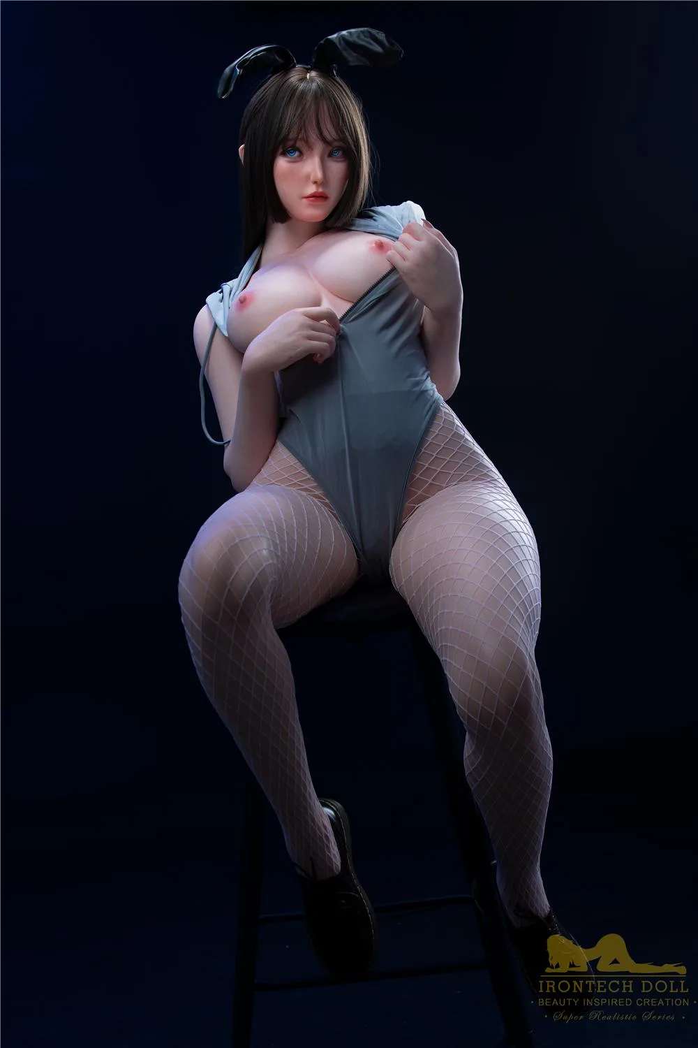Asian silicone sex doll Yu | big boobs and butt view 8