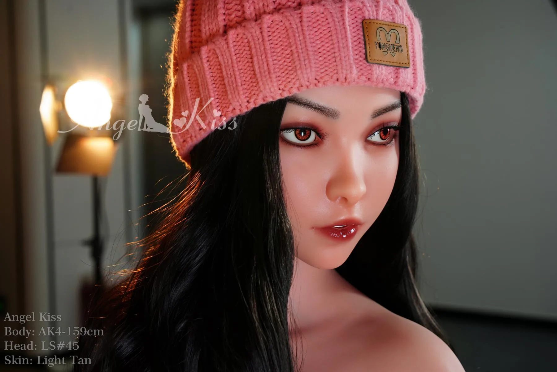 Silicone sex doll Tyra | Black-haired sex doll view 4