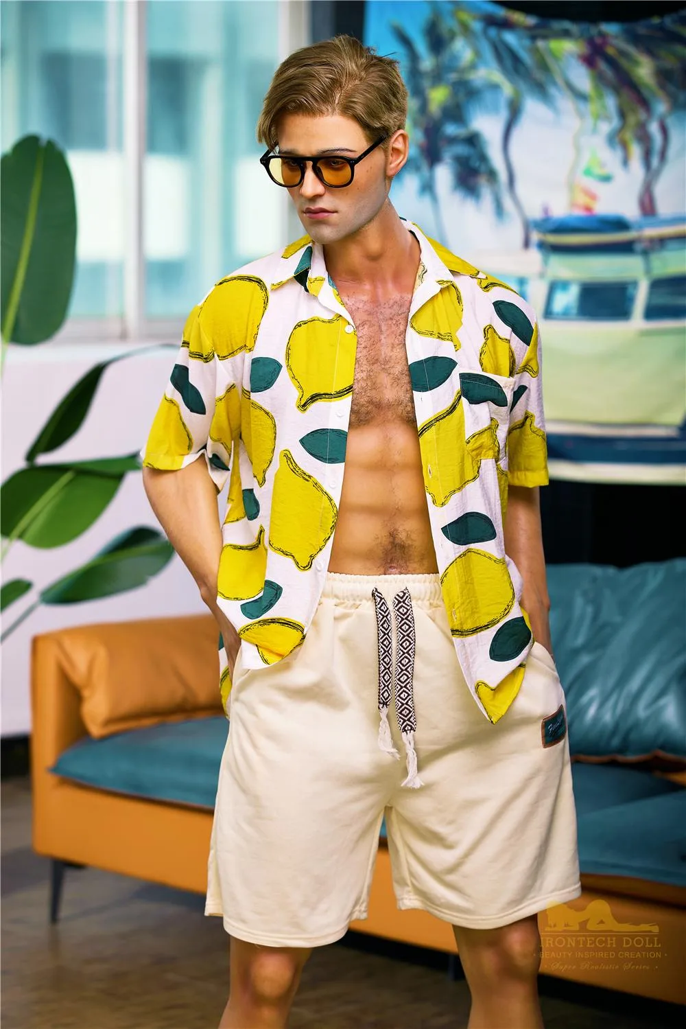 Men Sex Doll Silicone Gay Real Doll Robin view 4