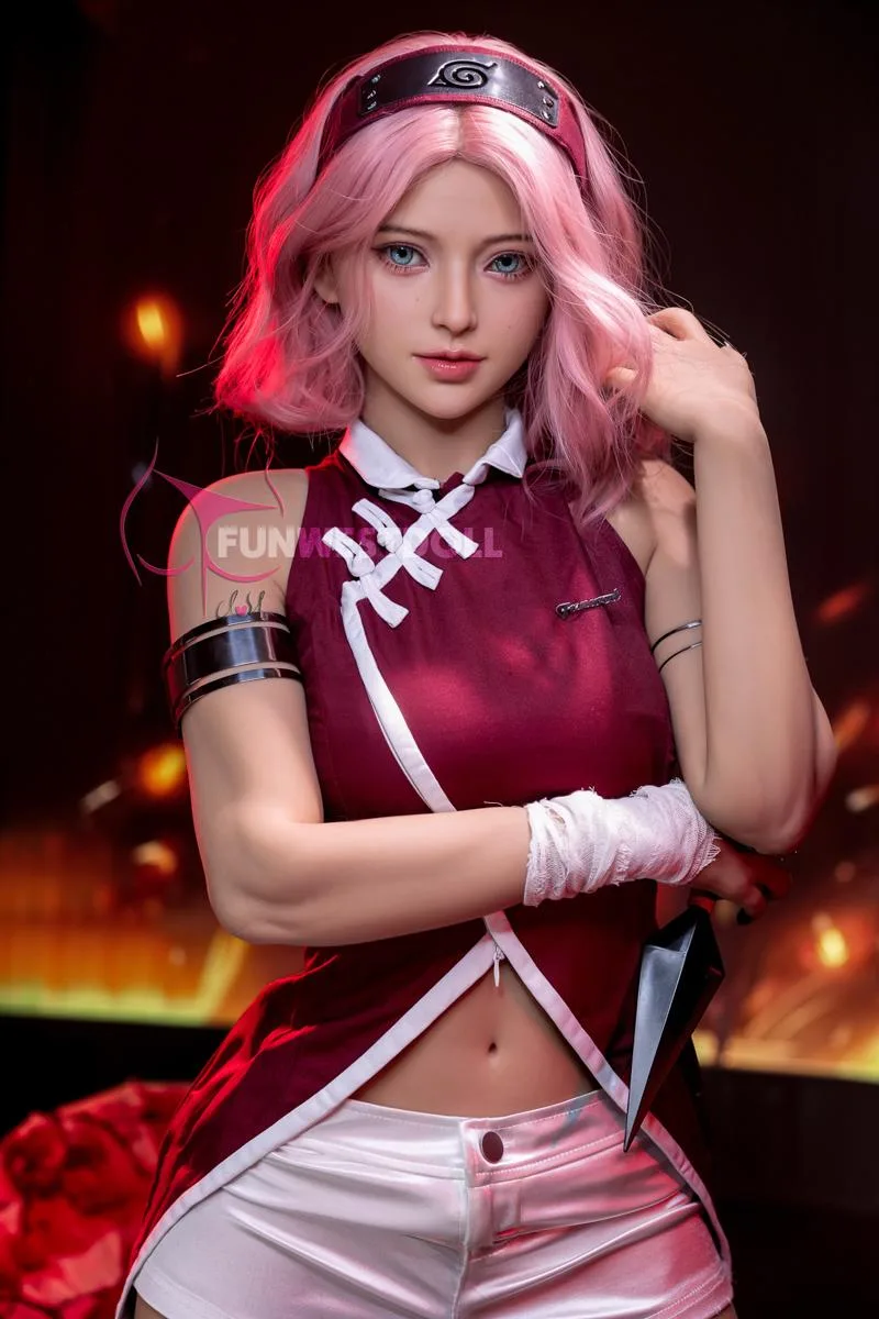 Sex Doll Alice | Busty Fantasy with Pink Hair