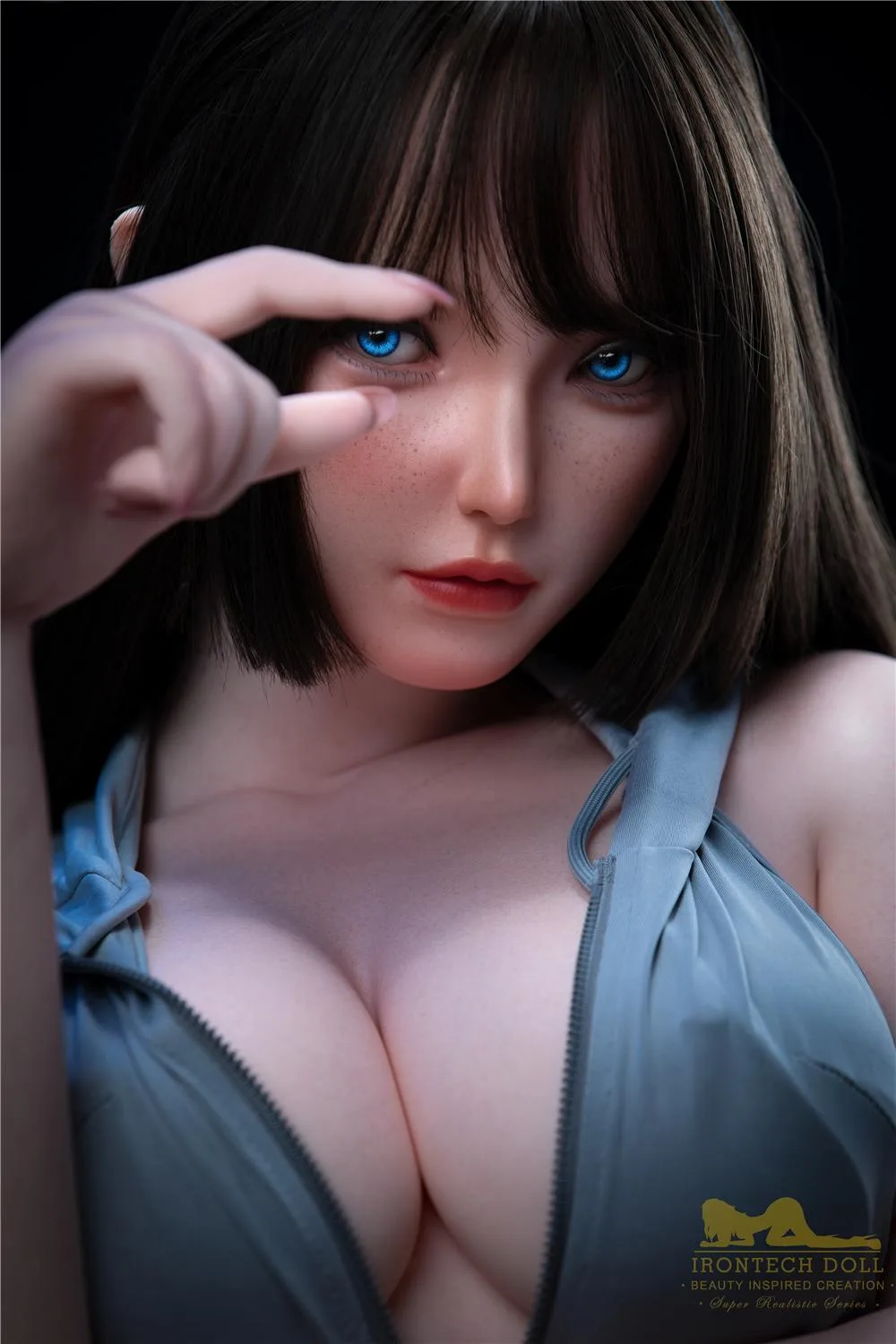 Asian silicone sex doll Yu | big boobs and butt view 4