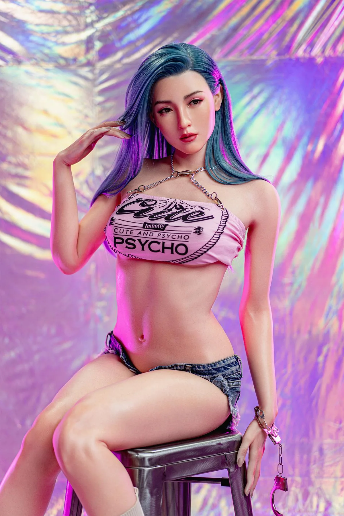 Silicone Sex Doll Jazz | Sexy Punk Asian Girl view 7
