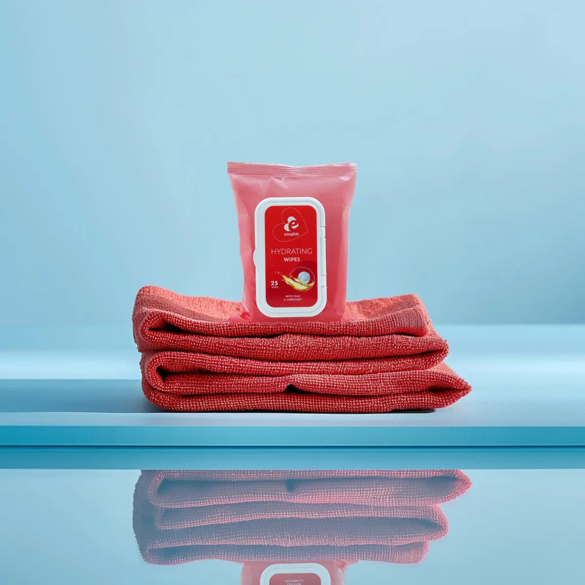 Special wet wipe with lubricant view 4