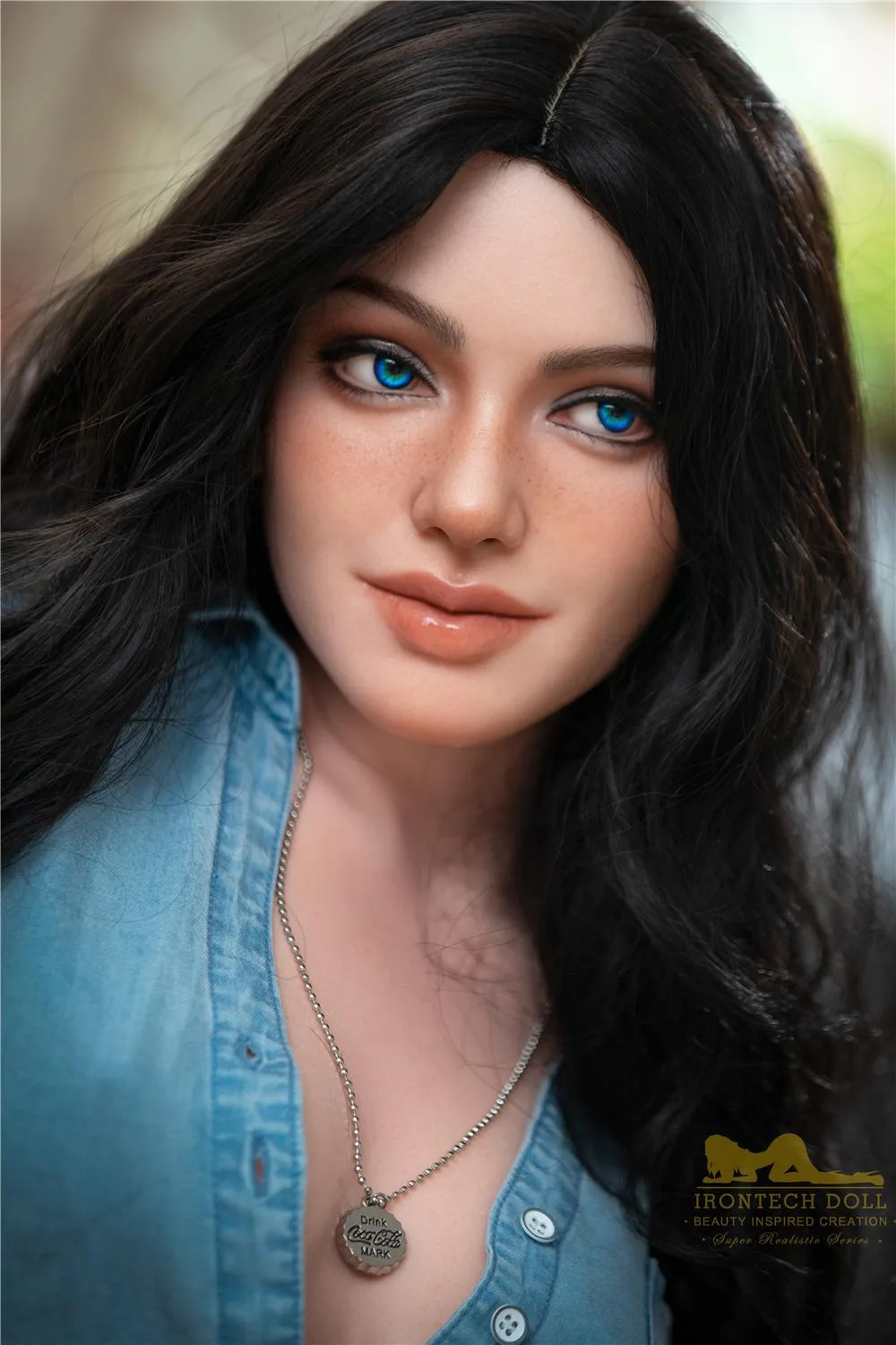 Silicone Sex Doll Ivy | Black Haired Real Doll view 6