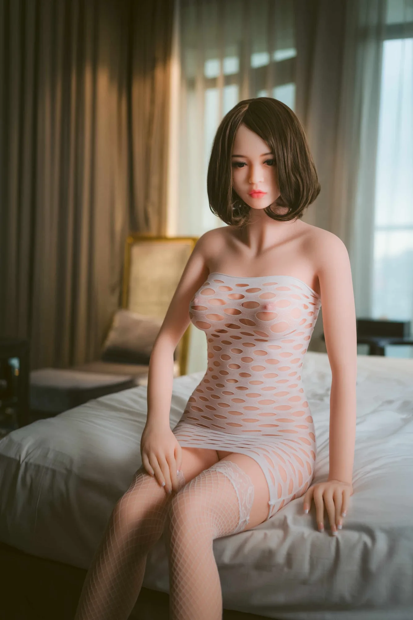 Emilia Premium TPE sex doll view 4