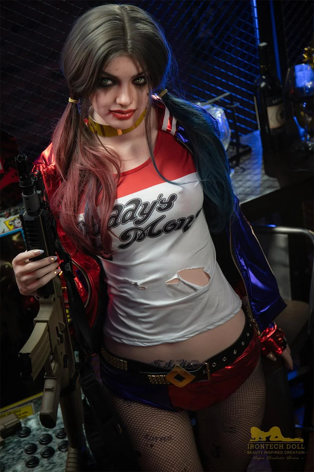 Cosplay Silicone Sex Doll Harley | Real Doll Quinn view 8