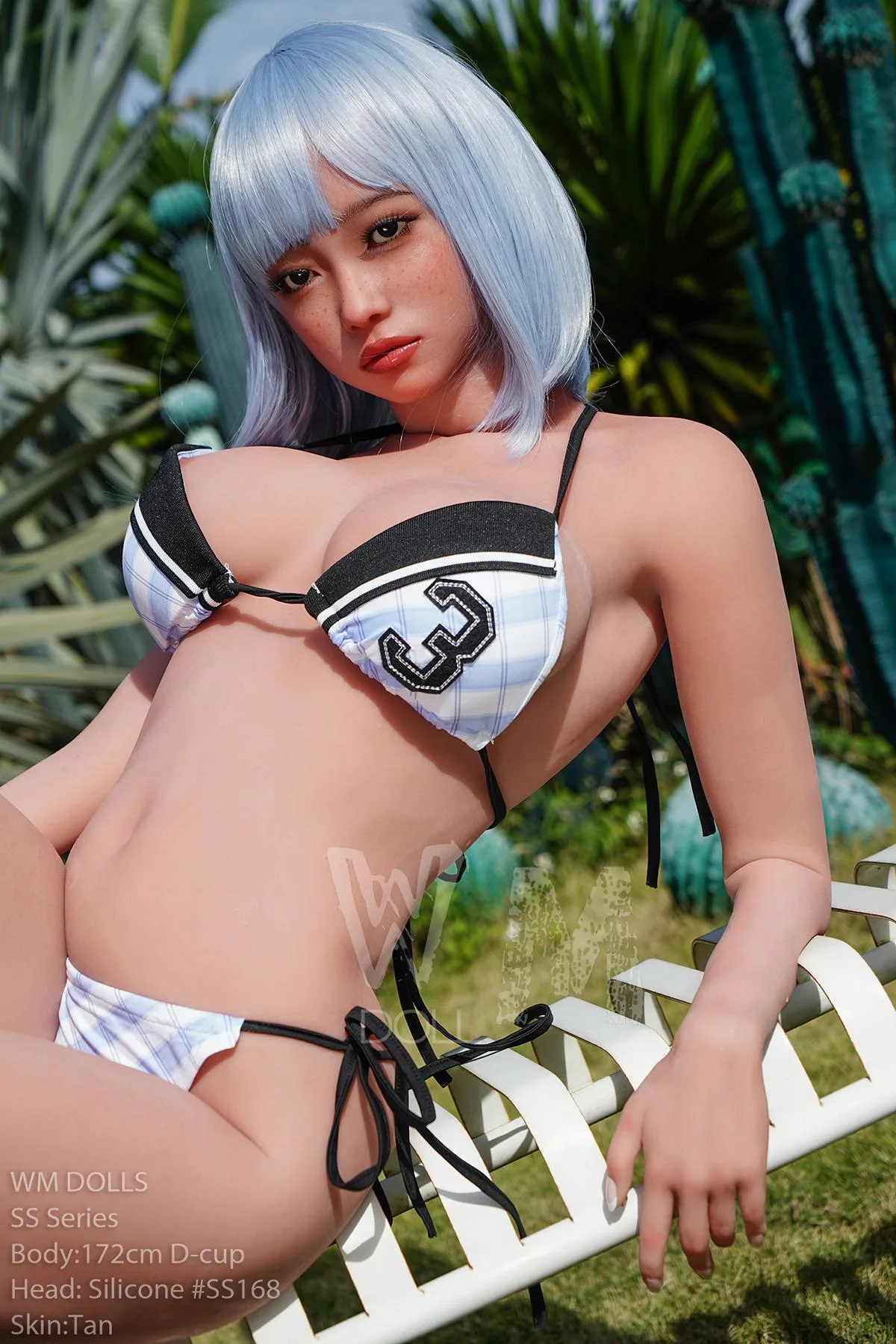 Sex doll Giselle | Hybrid WM sex doll with silicone head