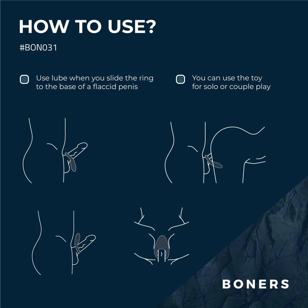 Vibrating penis ring | Intensify sex at the touch of a button view 5