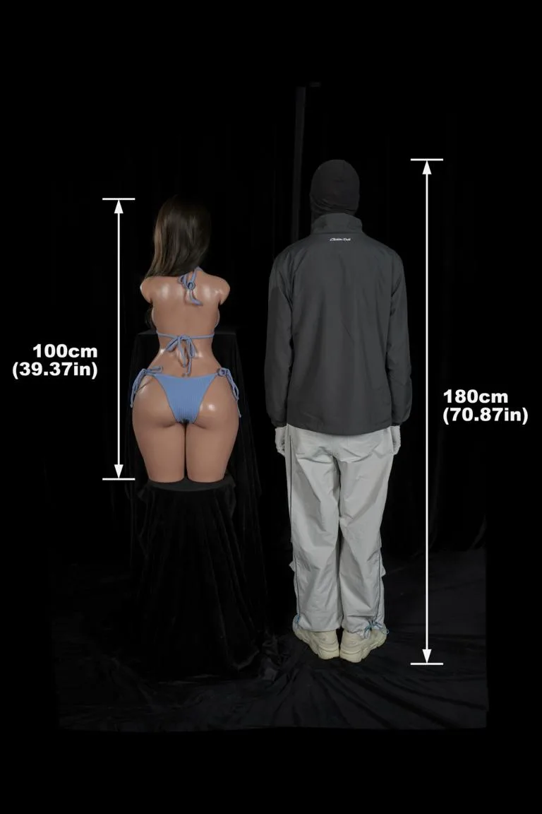 Morgan Silicone Masturbator | Ultra-Realistic Sex Torso view 7