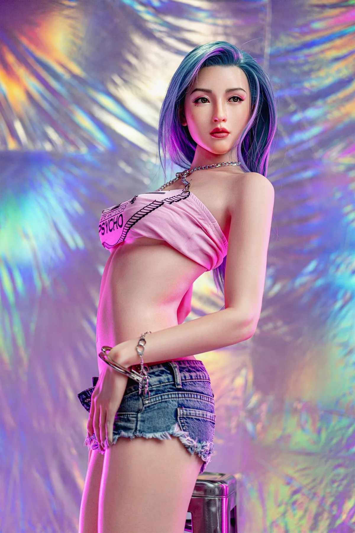 Silicone Sex Doll Jazz | Sexy Punk Asian Girl view 3