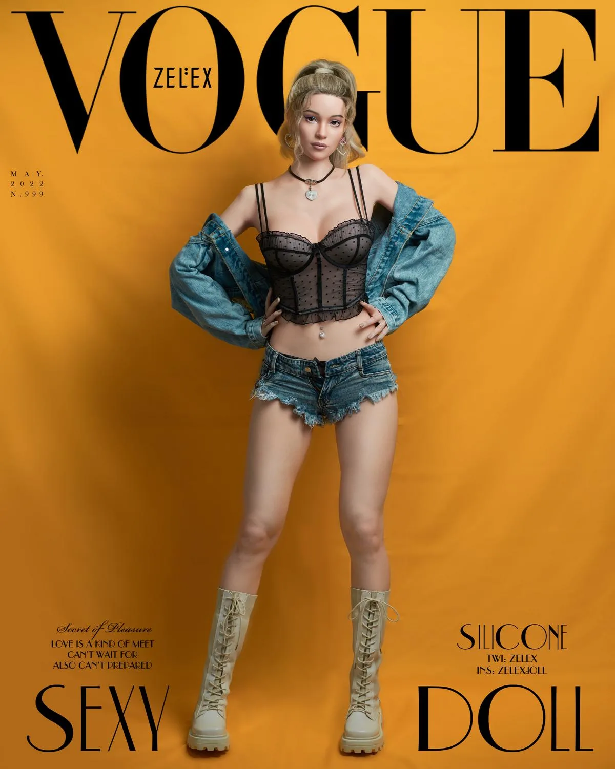 Ultra Realistic Silicone Sex Doll Madonna view 3