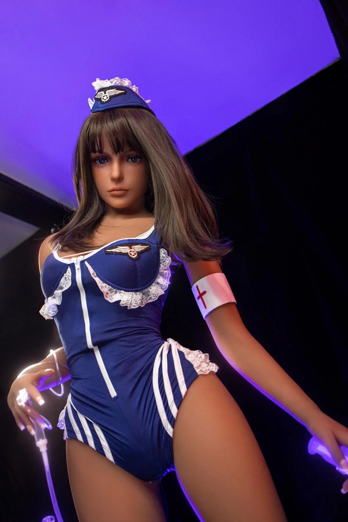 Cheap sex doll Fritzi with small breast view 5