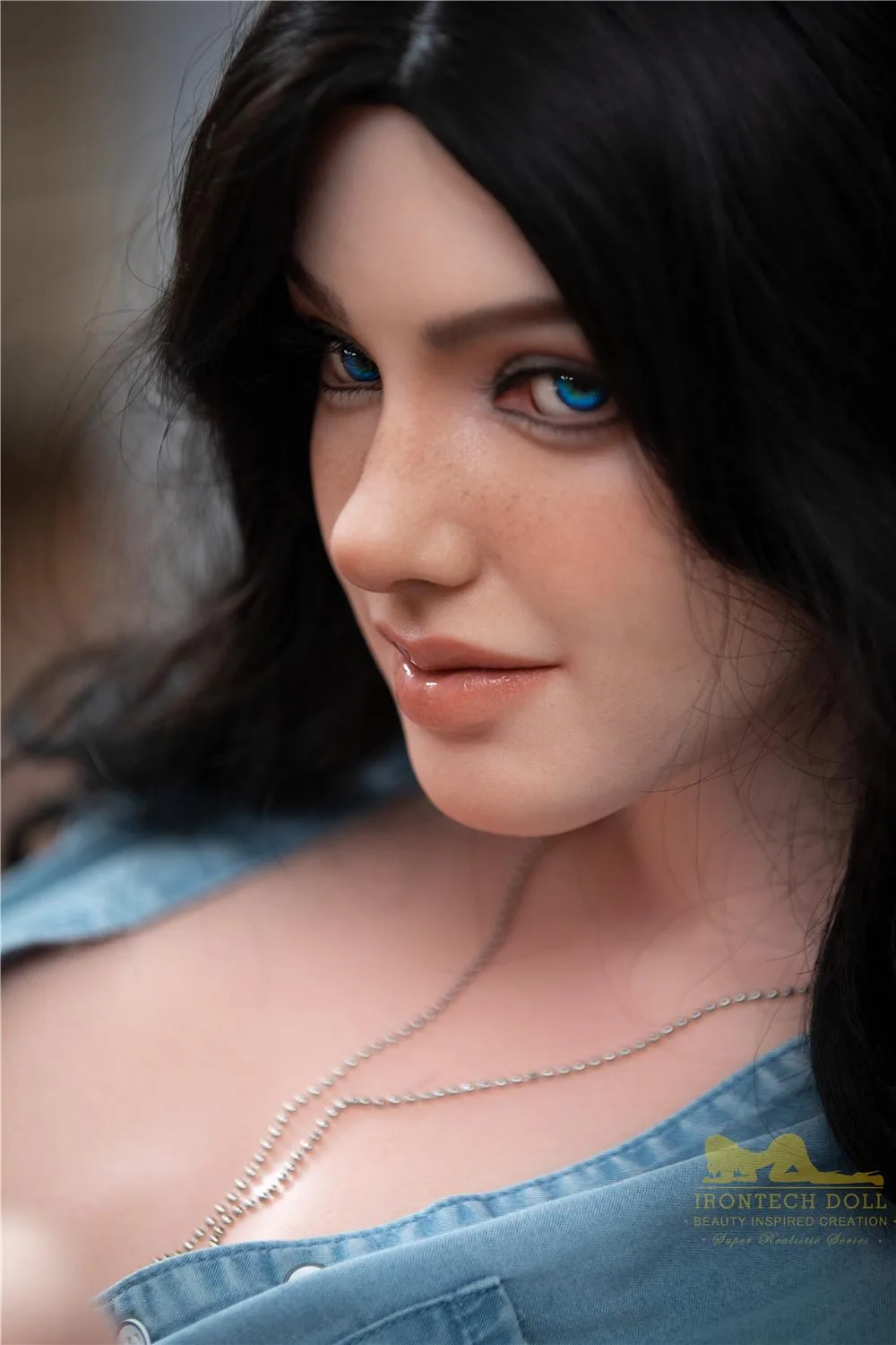 Silicone Sex Doll Ivy | Black Haired Real Doll view 7