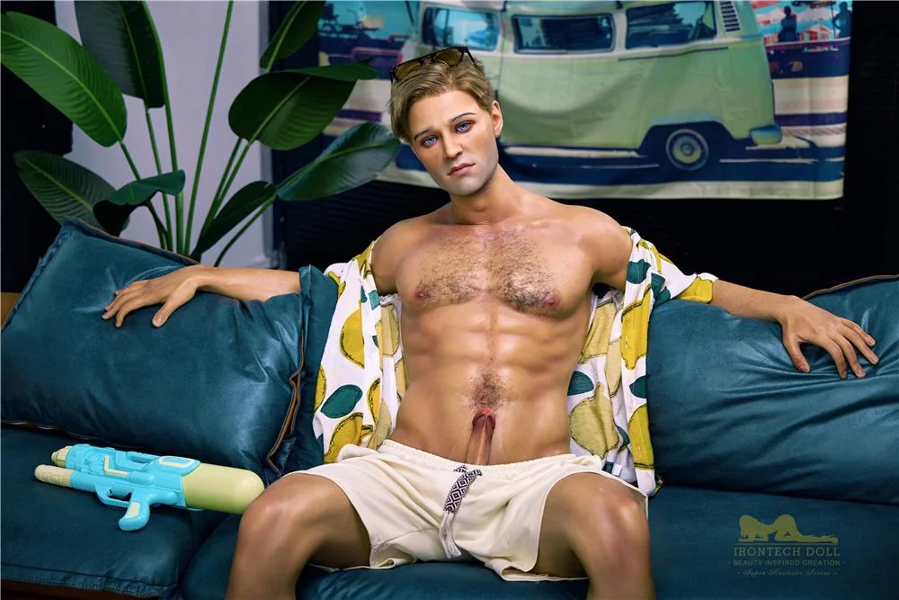 Men Sex Doll Silicone Gay Real Doll Robin view 6