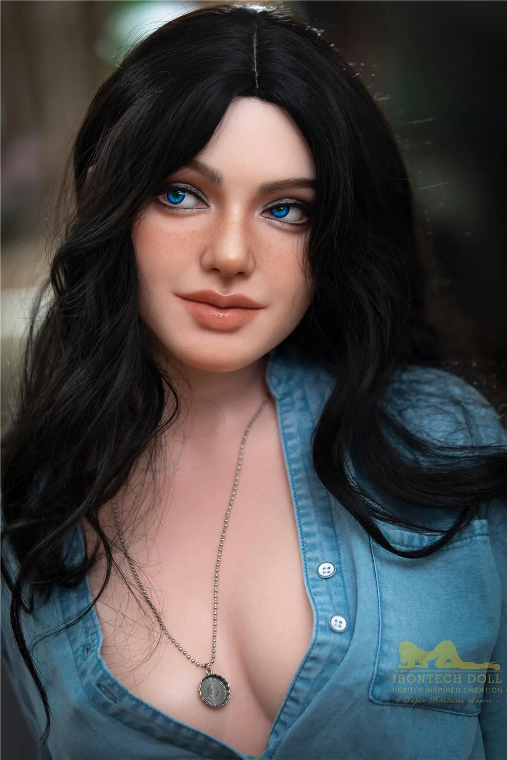 Silicone Sex Doll Ivy | Black Haired Real Doll view 8