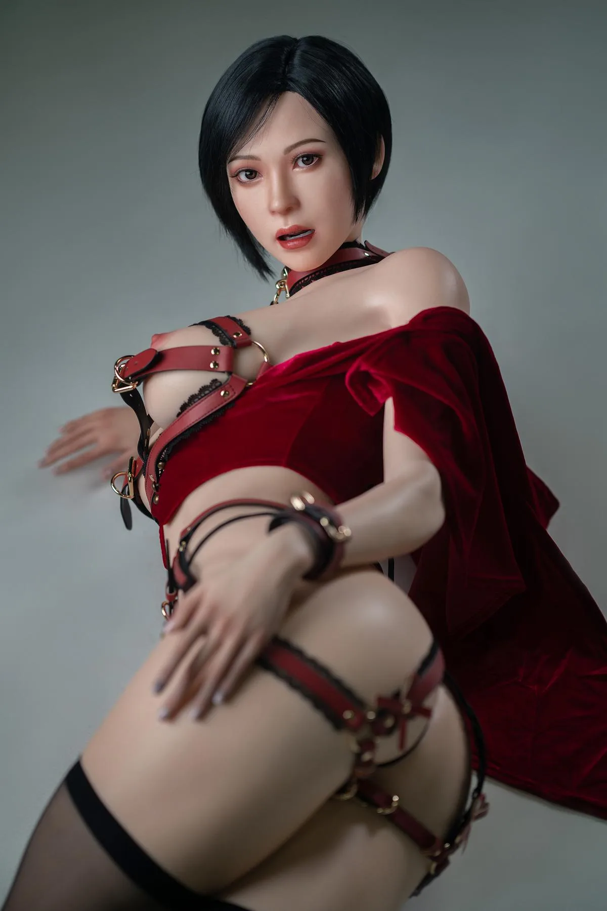 Silicone sex doll Ada Wong | lifelike cosplay sexdoll view 4