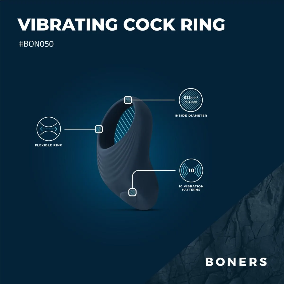 Vibrating Cock Ring | Upgrade Your Sexual Experience view 2