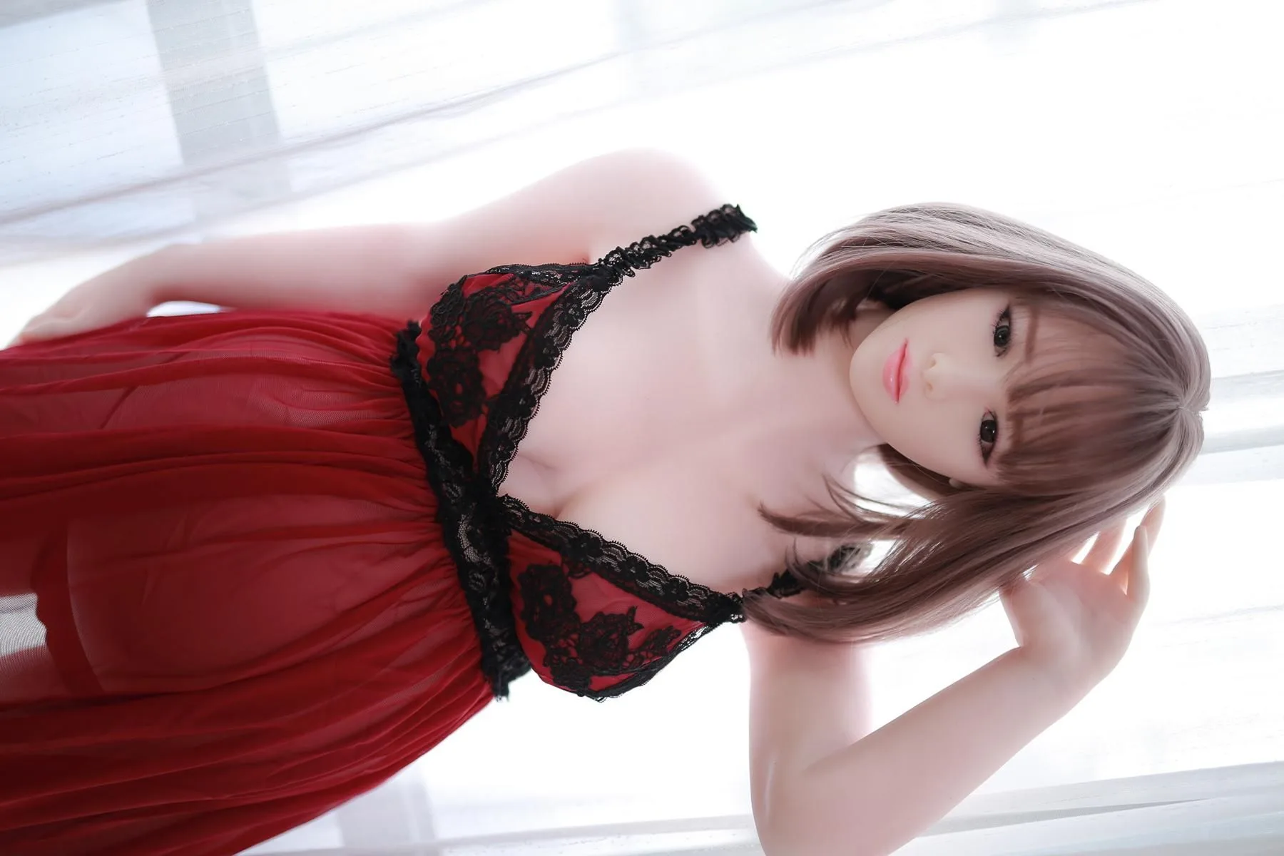 Judy Premium TPE sex doll pregnant view 5