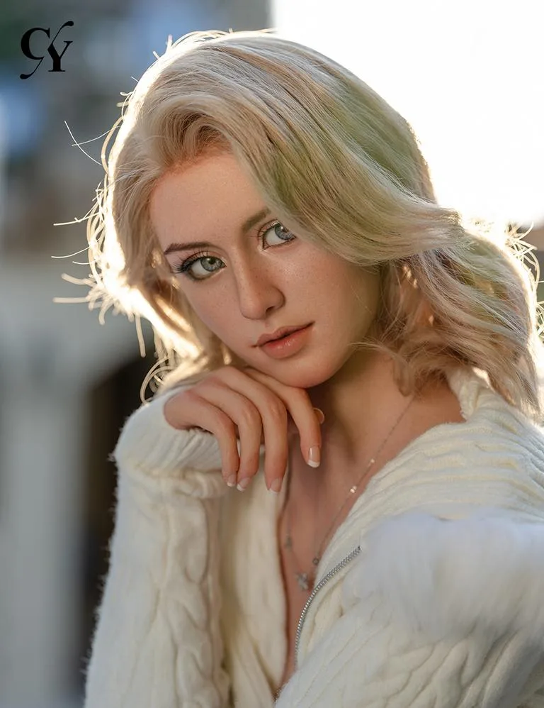 Silicone sex doll Daisy | Blonde luxury sex doll view 3