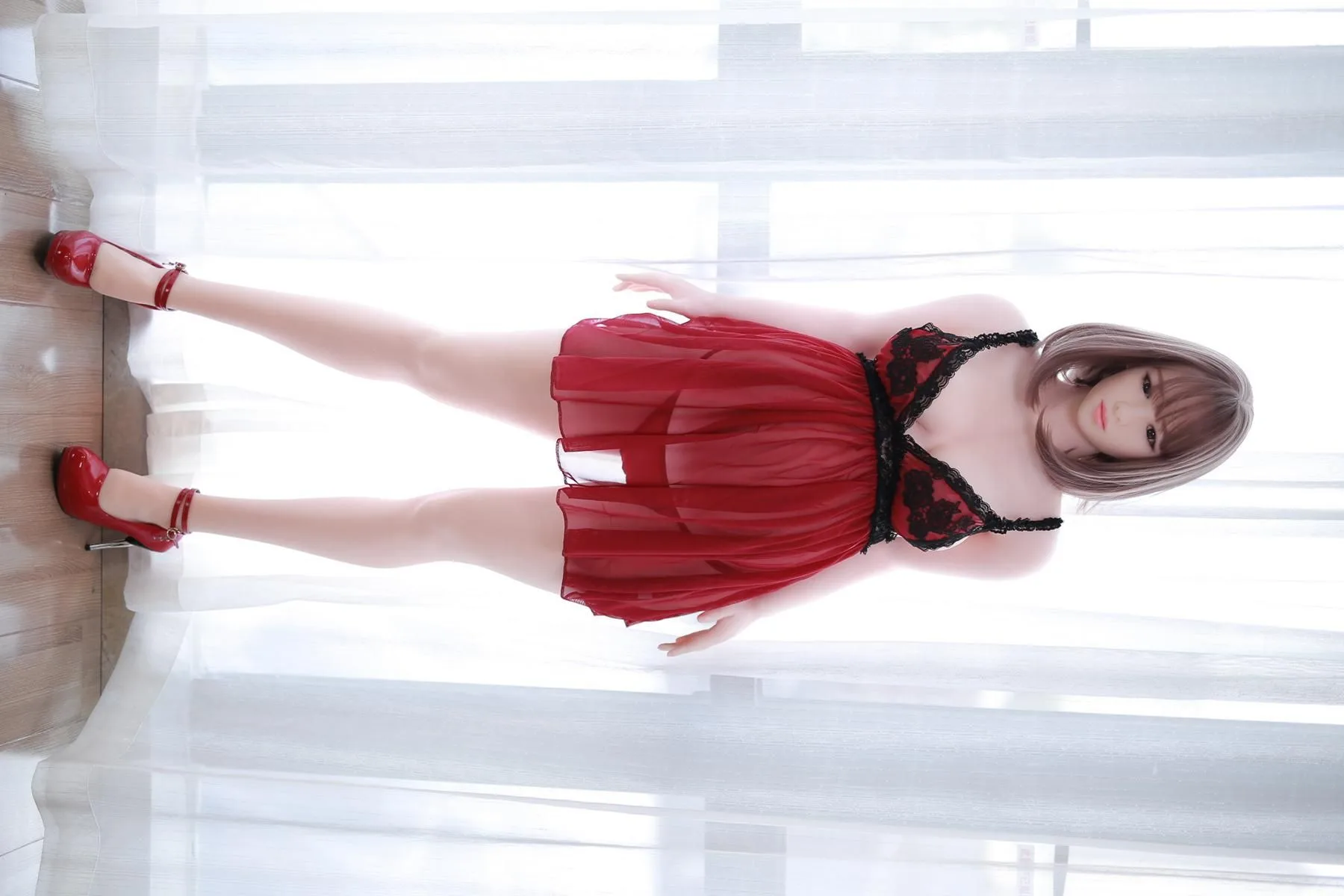 Judy Premium TPE sex doll pregnant view 4