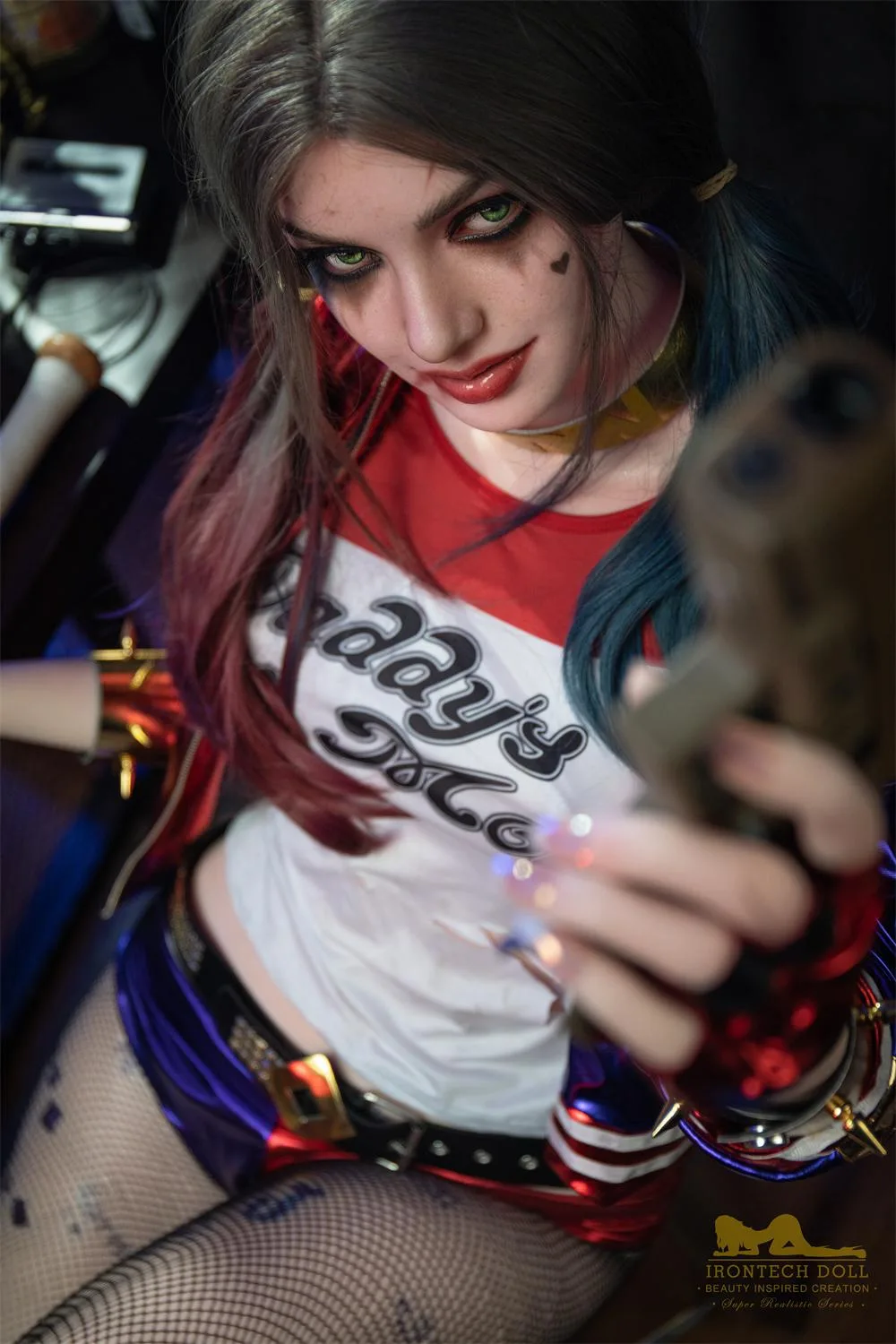 Cosplay Silicone Sex Doll Harley | Real Doll Quinn view 5