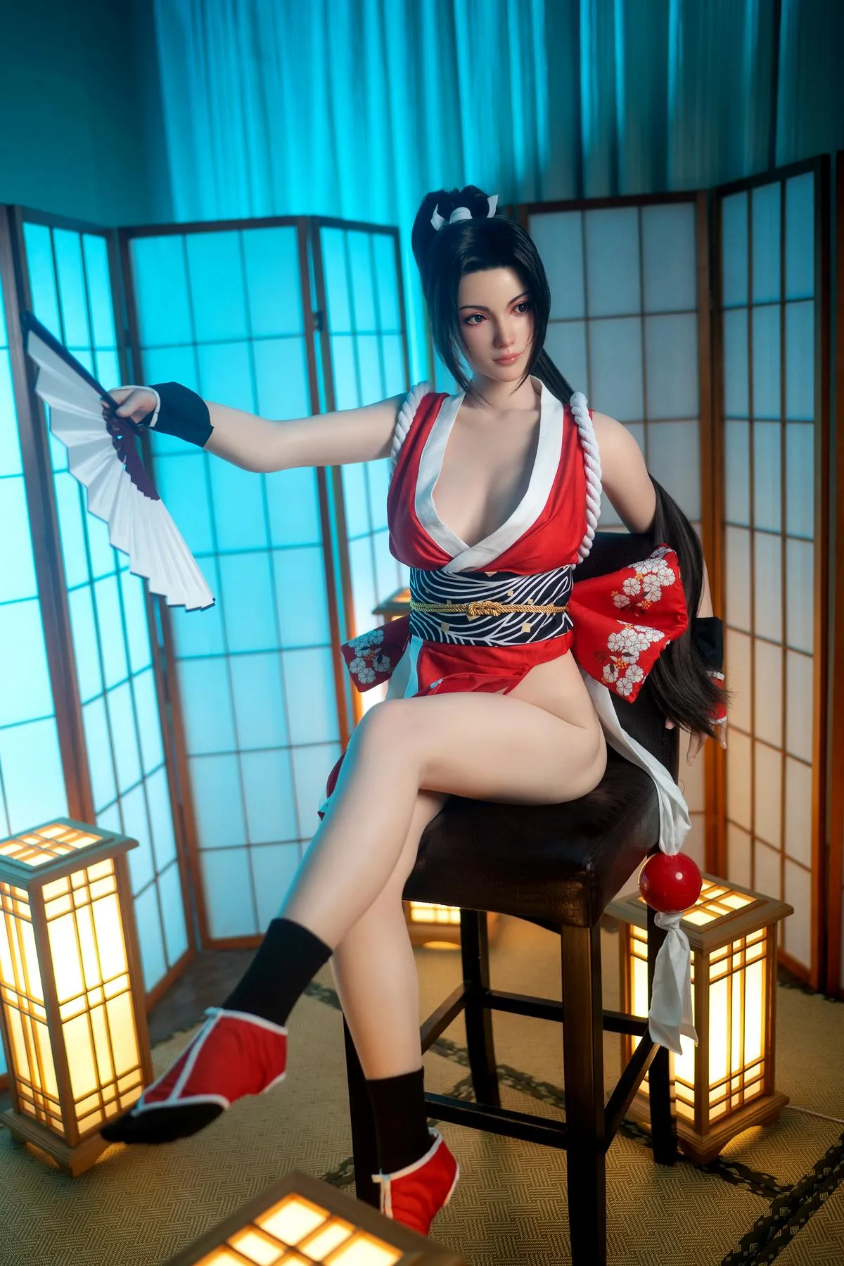 Silicone sex doll Mai Shiranui | Gaming Real Doll view 4