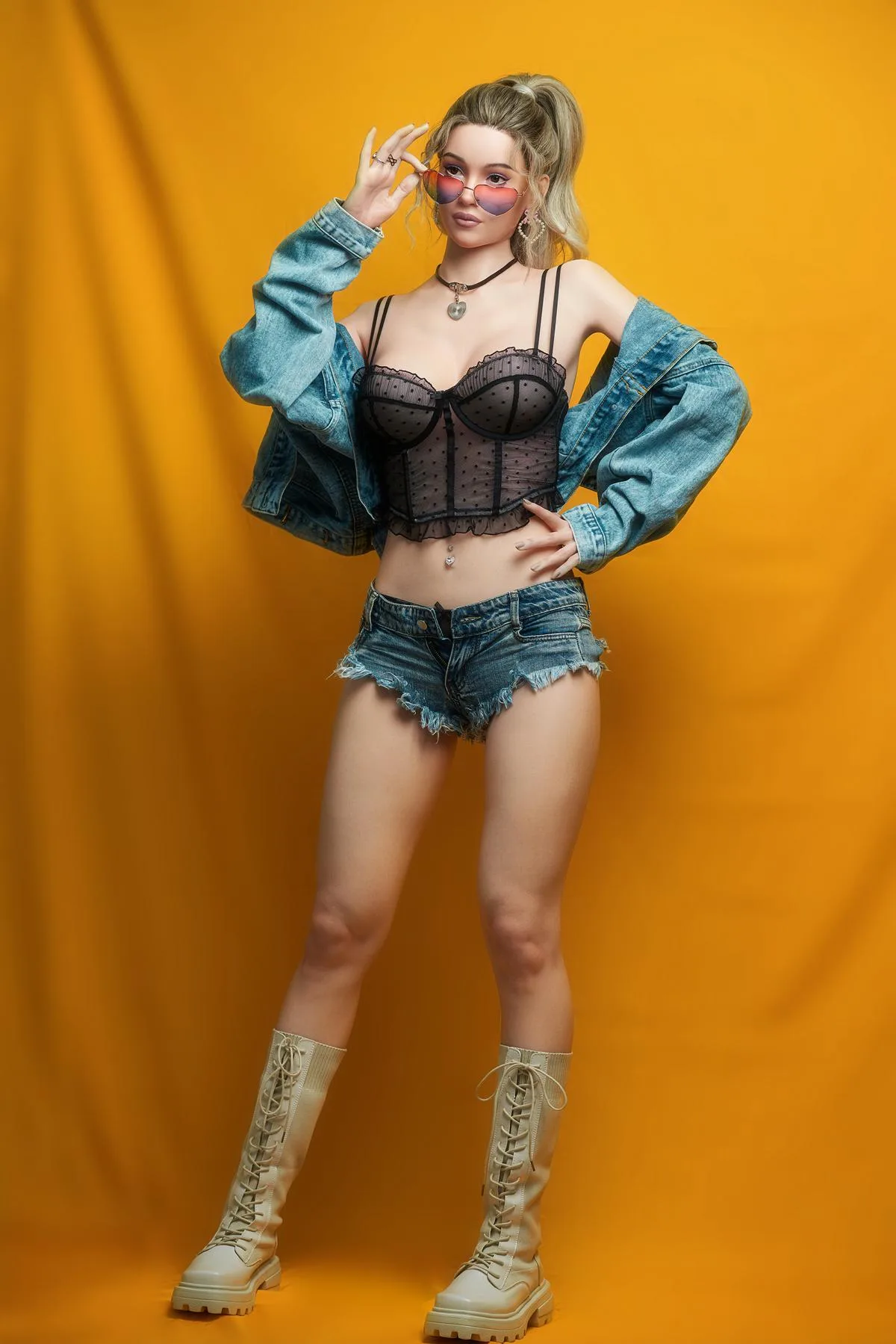 Ultra Realistic Silicone Sex Doll Madonna view 5