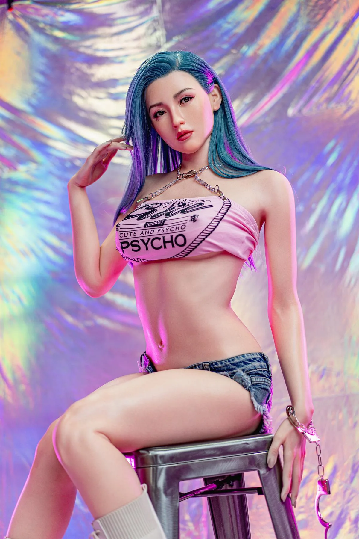 Silicone Sex Doll Jazz | Sexy Punk Asian Girl view 5