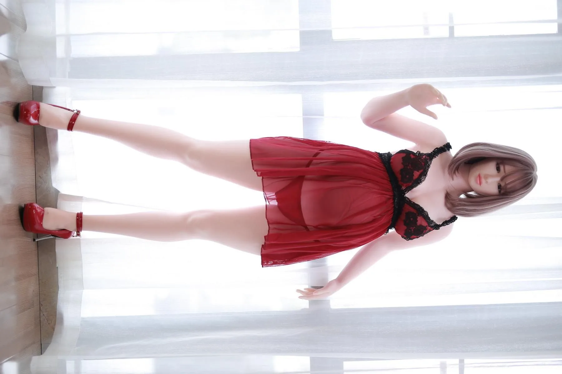 Judy Premium TPE sex doll pregnant view 3