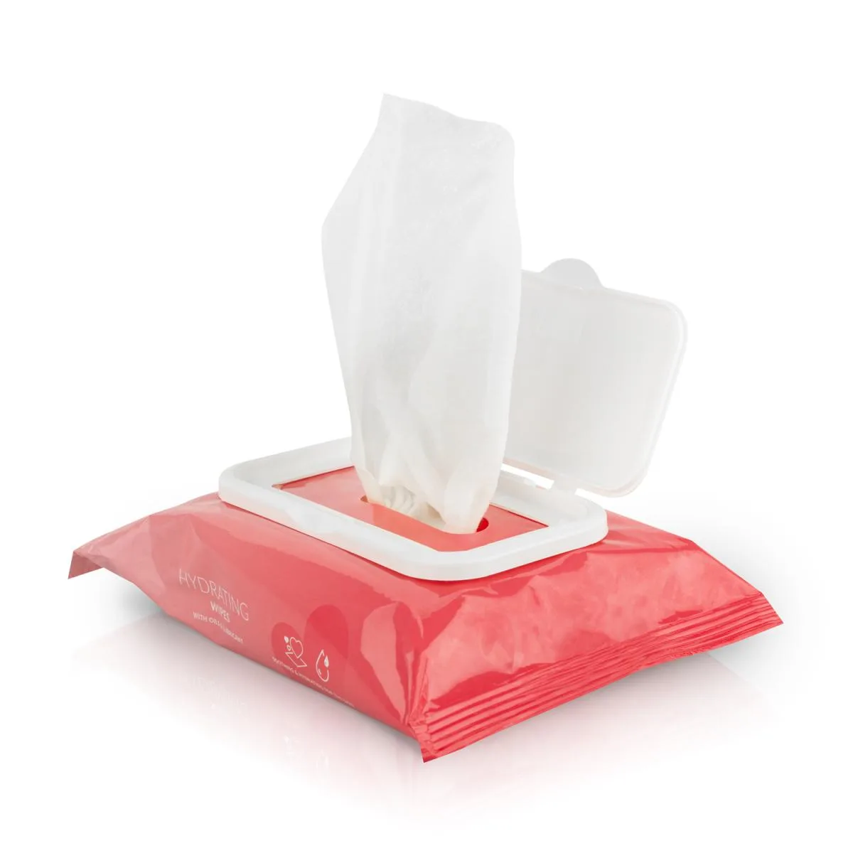 Special wet wipe with lubricant view 3