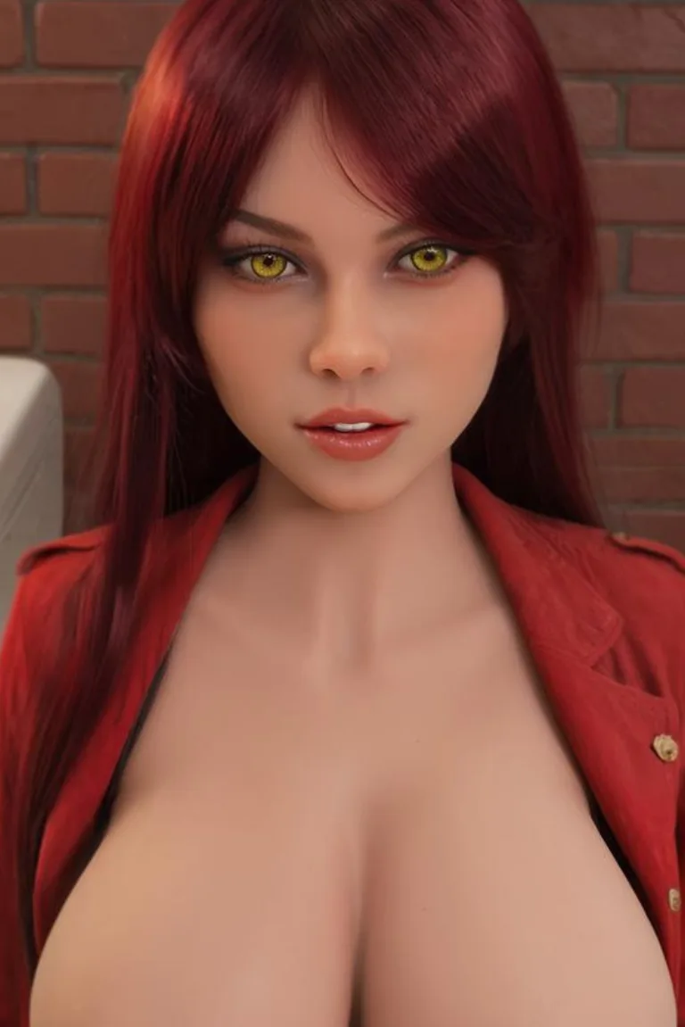 Sex doll Wonder | Red-haired sex doll with XXL breasts